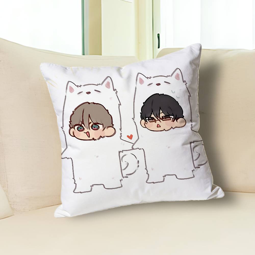 Manga L-Lost In The C-Cloud Various Sizes Square Pillow Case For Car Home Bedchamber Decor Custom Valentine gift