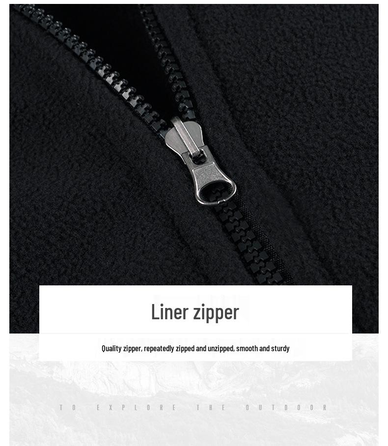 Unisex 3-in-1 Windproof & Warm Outdoor Mountaineering Suit with Custom Logo for Autumn/Winter