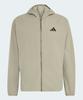 adidas City Tech 3-Stripe Windbreaker - Silver Pebble / Kt0497