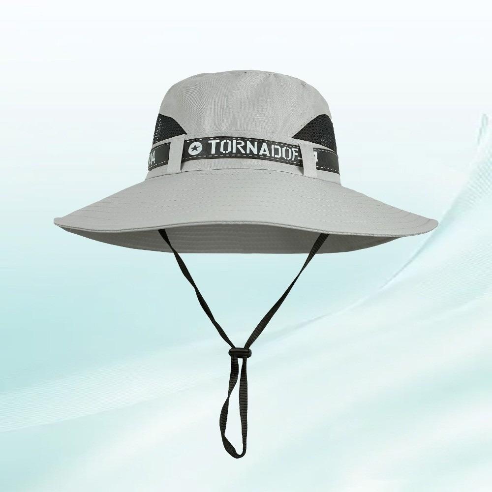 

Anti-Sun Sunscreen Hat Mesh Beach Hat New Fisherman Hat Outdoor Sports 5