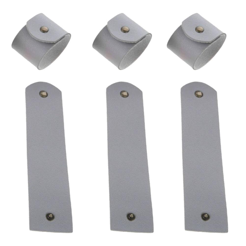 6 Stück rustikale Leder-Serviettenringe für den Esstisch, handgefertigt, PU-Lederringe, wasserdicht und langlebig, Serviettenhalter