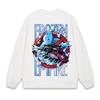 Högkvalitativ Huvtröja Ghostbusters Frozen Empire Långärmad Pullover Serietidningsgrafiskt Tryck Rund Halsringning Fleece Sweatshirt