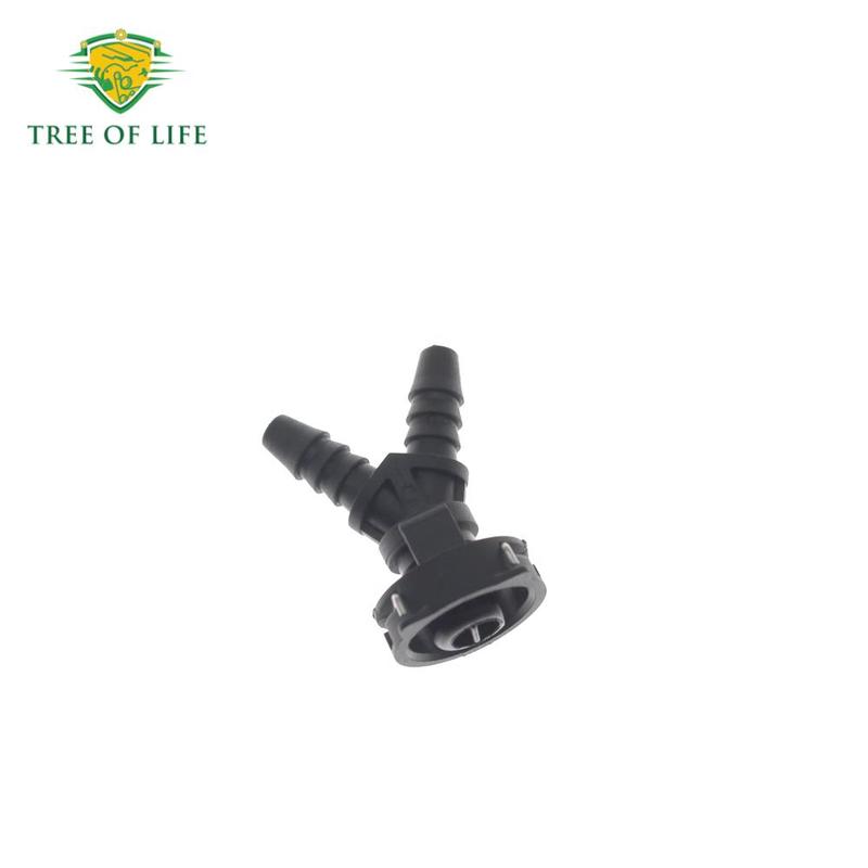 1/2/5/10x ID 6MM Adapter Vent Hose Pipe Deputy Kettle Water Pipe Exhaust Pipe Connector For Mercedes-Benz Engine models
