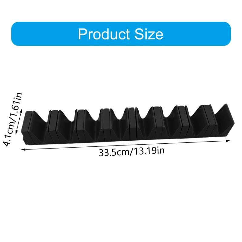 Magnetic Screwdriver Organizer Rack Heavy Duty Screwdriver Holder Organizer Tool Holder Storage Holder for Screwdrivers