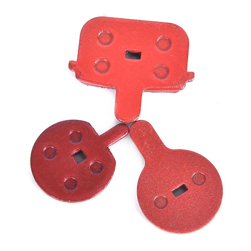 1Pair Mountain Bike Cycling Copper Fiber Metal Disc Brake Pads Bike Accessories