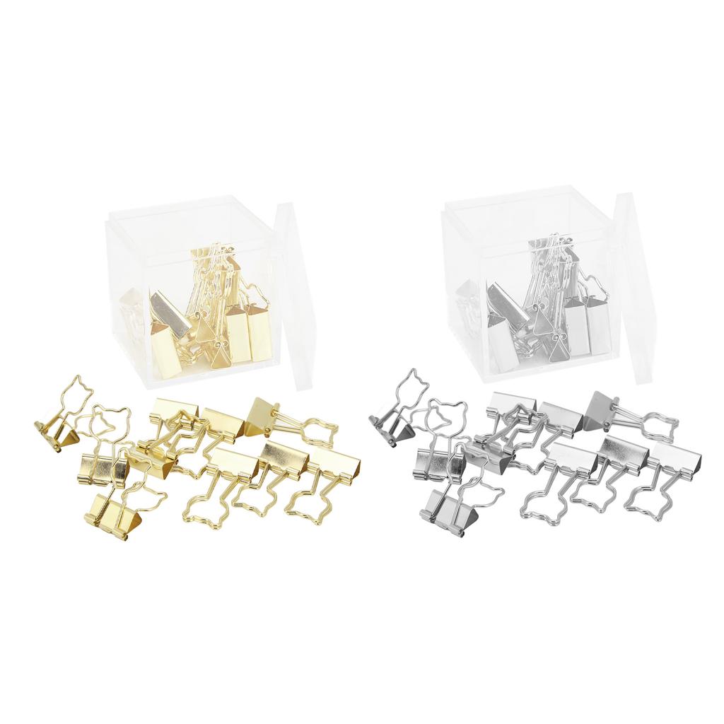 20Pcs Small  Clips Little Bear Handle Design Eco Friendly  Sturdy Multifunction Small P