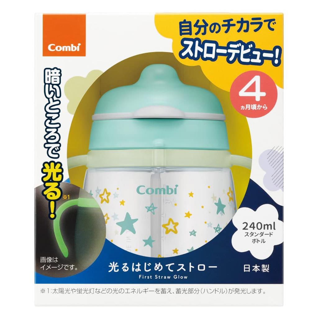 Combi Rakumug Glowing First Straw 240 N Star