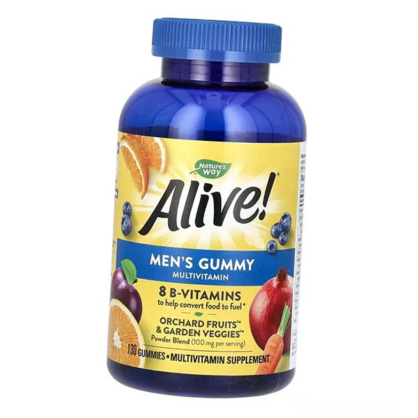 Vitamins for Men, Alive! Men's Gummy Multivitamin, Nature's Way (36344144)