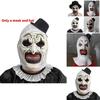 Enge clown latex masker Halloween feestkostuum accessoire voor cosplay en thema-evenementen