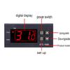 LED Digitaler Temperaturregler, Thermostat, Temperaturregler, Inkubatorrelais, Heizen und Kühlen 12 V 24 V 220 V STC-1000