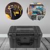 Box with Sponge, Waterproof Case, Impact-resistant, Shockproof, Universal Storage Case for Outdoor