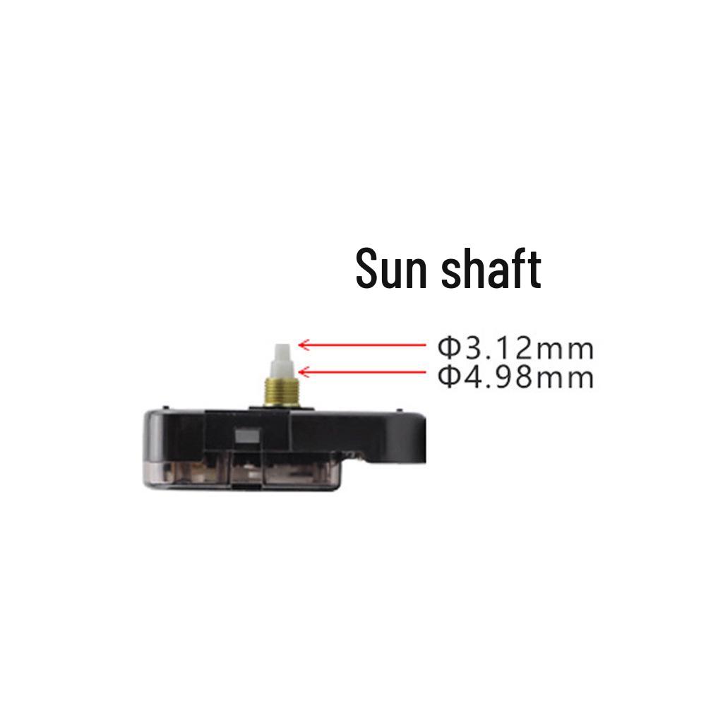 Sun Silent Quartz Clock Movement 12888 with Scanning Sun Axis