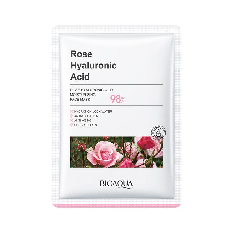

BIOAOUA Nourishing Rose Увлажняющая маска с гиалуроновой кислотой