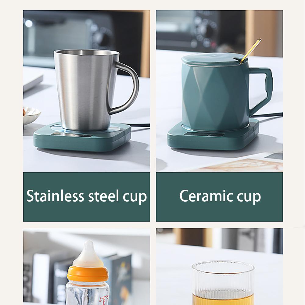 Elektrická podložka pod hrnek Konstantní teplota Inteligentní ohřívač Rychlé nahřívání Ohřívač hrnku Ohřívač Kancelář Nízký příkon Domácí kancelář Dárek