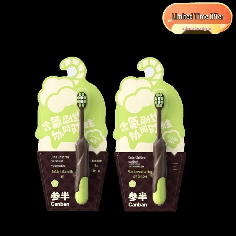 NYSCORP Children's Soft Bristle Toothbrush 2-Pack