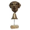 Dog Welcome Bell Vintage Shopkeepers Bell Wall Mounted Dog Door Bell with Welcome Sign for Farmhouse Home Front Door Entrance