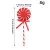 Festive Colorful Christmas Lollipop Decorations - Large Candy Tree Ornaments & Creative Holiday Props