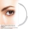 Microblading Line Marker Ruler Eyebrow Tattoo Measuring Tool With 10pcs Thread Lines (Black)