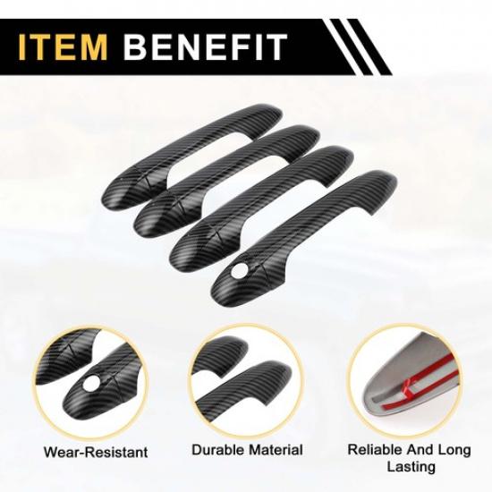 4pcs Exterior Door Handle Cover for Toyota Tacoma 2016- without Keypad