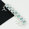 Natural Amazonite Gemstone Handmade 925 Sterling Silver Bracelet, Amazonite Bracelet For Wife , Unisex Bracelet, Mother's Day Gifts