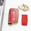 Fashion Tpu For Toyota Land Cruiser Auris Prius 30 Alpha Aqua Lexus Lc 200 Car Key Case 2/3/4 Buttons Remote Cover Shell Holder