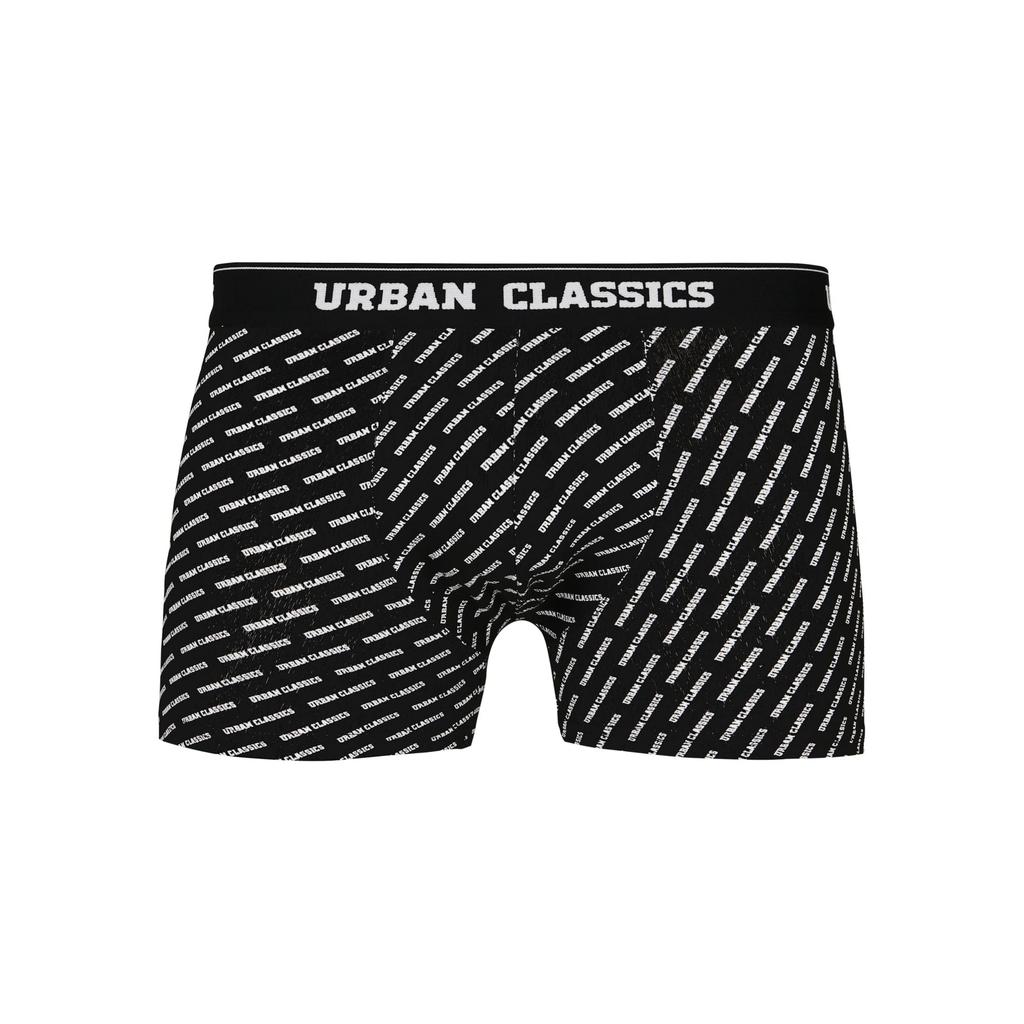 Urban Classics Mens All-Over Print Boxer Shorts (Pack of 3)