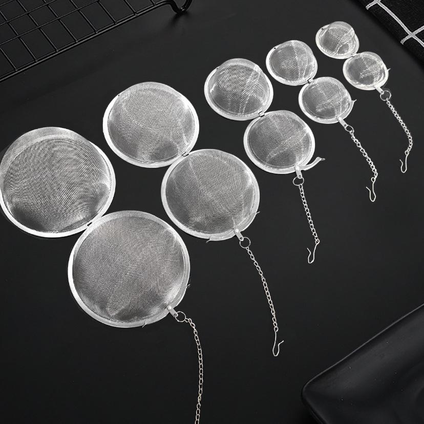 304 Stainless Steel Mesh Tea and Spice Infuser Ball 201 Stainless Steel