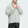 adidas Sportswear Lounge Jacket With Solid Color Tag Unisex Jackets Silver-Grey IQ1367