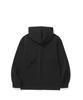 Xox 2-Way Semi-Overfit Sweat Zip-Up Hoodie [Black]