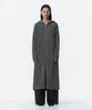 Teulimingbeodeu Hoodie Knit One-Piece [Charcoal]