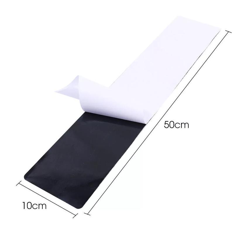 1Set Velcro Adhesives Licenses Plate Holder Frameless Black Weather-proof Number Plate Holder for Vehicles/Car/SUV Accessories