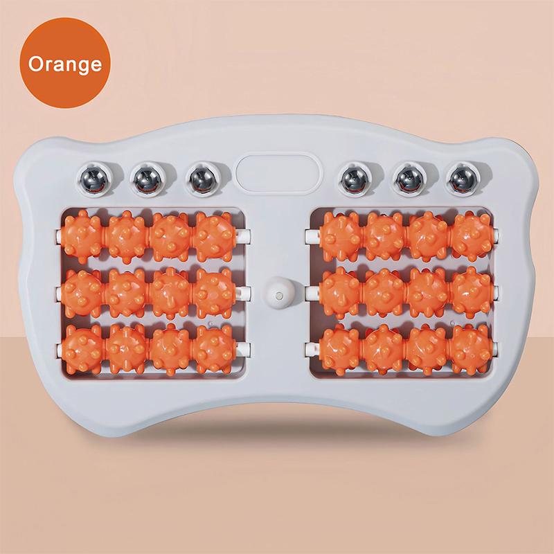 Roller Foot Massager Multi-Point Massage With Magnetic Beads 6-Row Rollers Stress Relief Pain Health Blood Dredging Relax