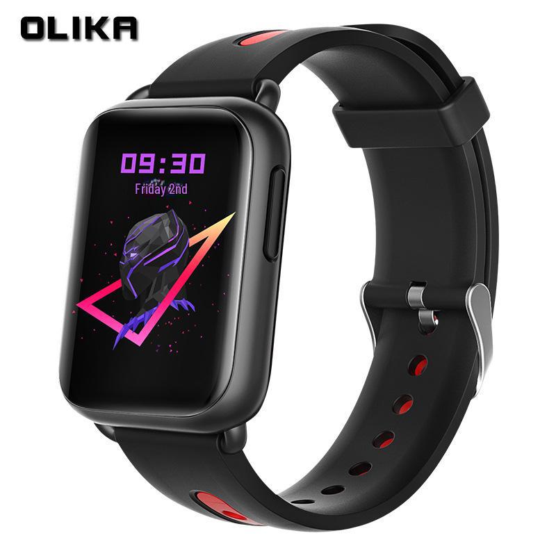 Multi-function Smart Watch with Body Temperature, Blood Oxygen Detection & Bluetooth Alerts, Ideal for Sports & Swimming