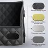 New Leather Car Middle Seat Storage Organizer Large Capacity Car Chair Back Hanging Bag Car Accessories Seat Back Storage
