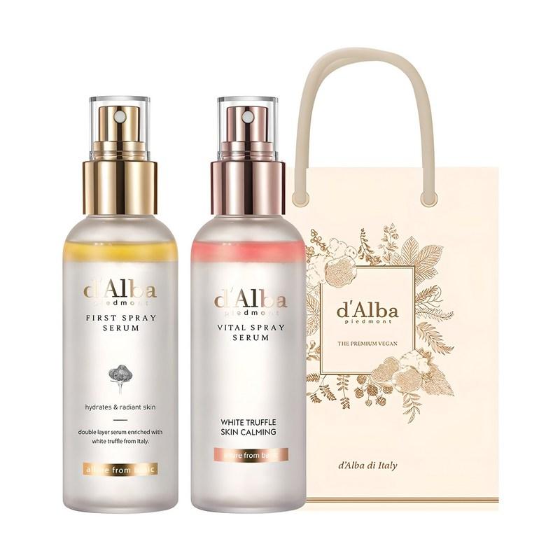 d'Alba White Truffle First Spray Serum 100ml + Vital Spray Serum 100ml 1 Pcs