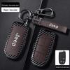 Jeep Key Case for Grand Cherokee, Renegade, Compass, Commander, and Cherokee