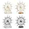Ferris Wheel Decoration 8 X 3.7 X 9Inch Iron Ferris Wheel Ornament for Office Desk Home Decor Car Interior Party Favors