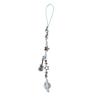 Stylish Star and Guitar Mobile Chain Acrylic Beaded Phone Pendant Decoration for Ladies Stylish Keyring Charm Accessory