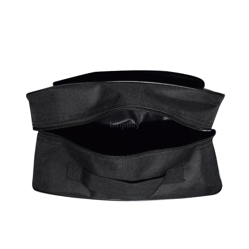 Wheelchair Bag Portable Large Capacity Waterproof Wheelchair Accessories Storage Bag Shopping Mobility Storage Handbags Black