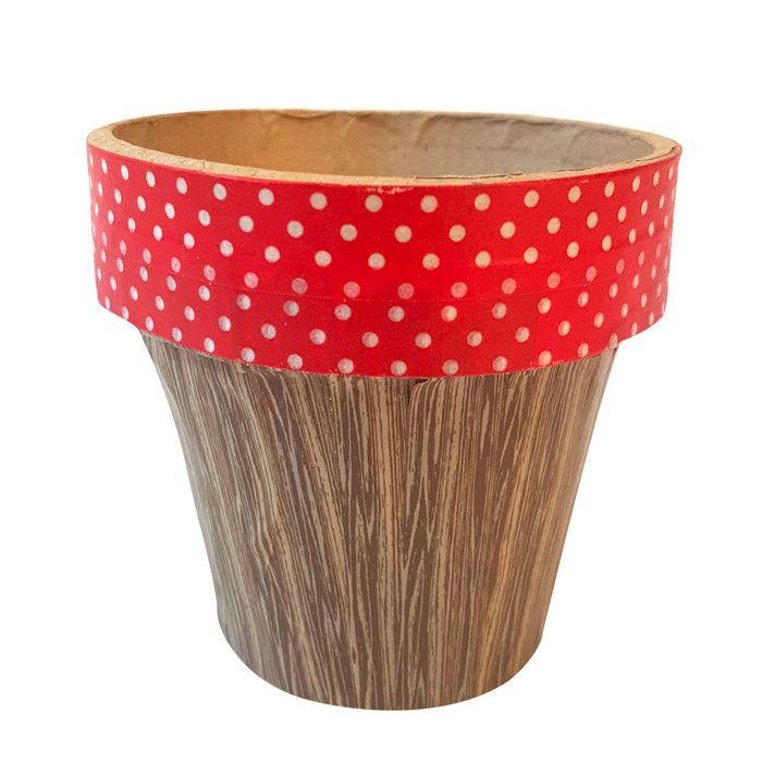 Pot de fleur en Carton 9,5 cm Hauteur 9 cm
