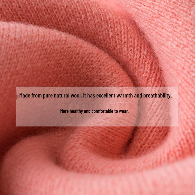 Hengyuanxiang Kids 100% Pure Wool Thermal Pants