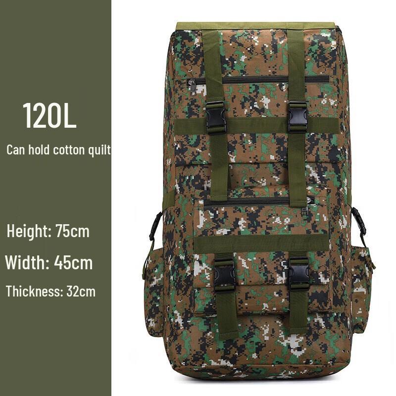120L Large Capacity Multifunction Travel Backpack 120L