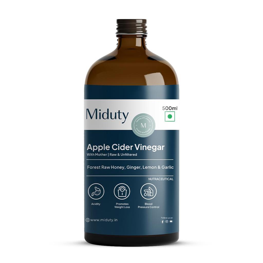 Apple Vinegar (500 Ml), Apple Cider Vinegar, Miduty