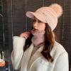Fashion Cycling Cold Hat Knitted Wool Hat Cap Autumn and Winter Outdoor Thickened Warm Ear Protector