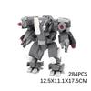 M Building Block Compatible Lego, Rhino Mecha Assembly Robot Intelligence Development, Mind Set Model Children