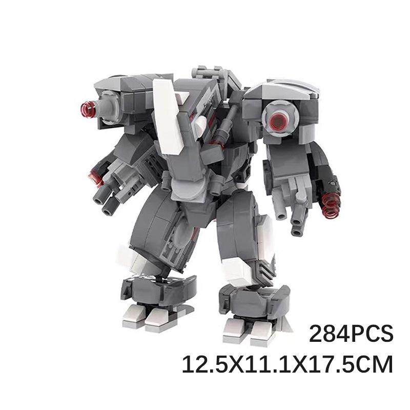 

Строительный блок M, совместимый с Lego, Робот-трансформер Меха-Носорог, Развитие интеллекта, Модель Mind Set для детей