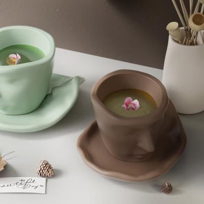 Versatile Silicone Casting Mold Abstract Art Face Cup/Dish Molds Versatile Ornaments Casting Mould Jewelry Making Tool