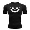 Summer Quick Drying High Elasticity Compression T-Shirt For Men Swimming Sweat Absorbing Tight Fit Fitness Training And Everyday Wear