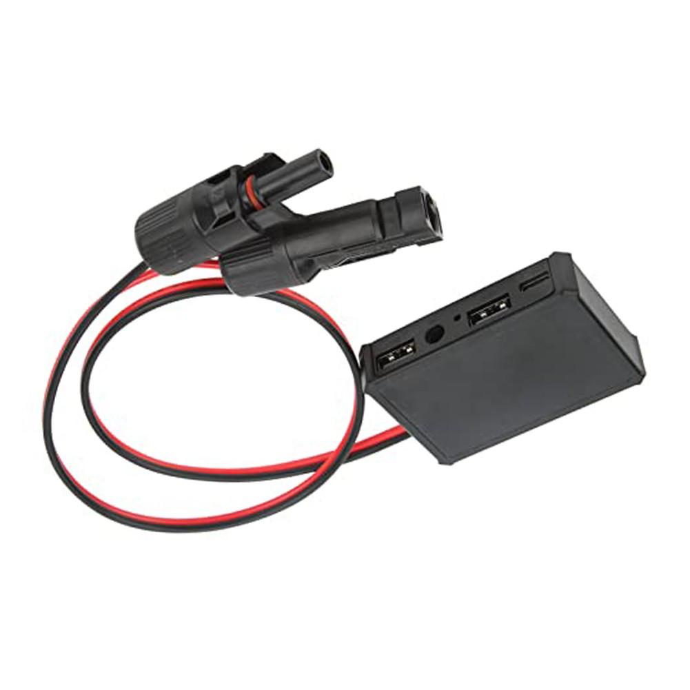 

Efficient USB Voltage Stabilization Adapter for Outdoor Solar Power Solutions