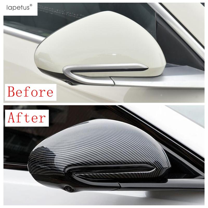 For BYD Seal EV  - 2025 Car Side Rear View Mirror Caps Shell Decoration Cover Trim ABS Chrome / Carbon Fiber Accessories